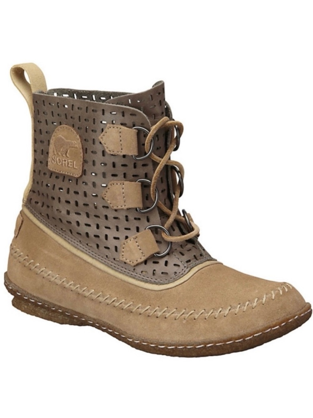 NWOB Sorel Ladies' Joplin Perforated Suede Ankle Boots, Size 10, NWOB